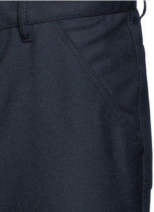 Detail View - Click To Enlarge - COMME DES GARÇONS SHIRT - Wool blend twill suspender pants