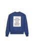 Figure View - Click To Enlarge - NEWKIDZ - 'Love City London' print unisex cotton sweatshirt