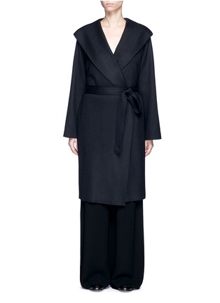 Main View - Click To Enlarge - THE ROW - 'Marney' belted virgin wool blend coat
