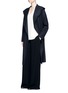 Figure View - Click To Enlarge - THE ROW - 'Marney' belted virgin wool blend coat