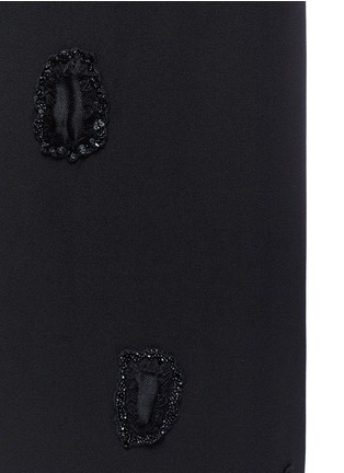 Detail View - Click To Enlarge - THE ROW - 'Sage' bead embellished silk maxi skirt