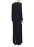 Back View - Click To Enlarge - THE ROW - 'Jenna' bead embellished silk maxi dress