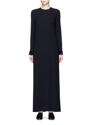 Main View - Click To Enlarge - THE ROW - 'Jenna' bead embellished silk maxi dress