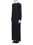 Figure View - Click To Enlarge - THE ROW - 'Jenna' bead embellished silk maxi dress