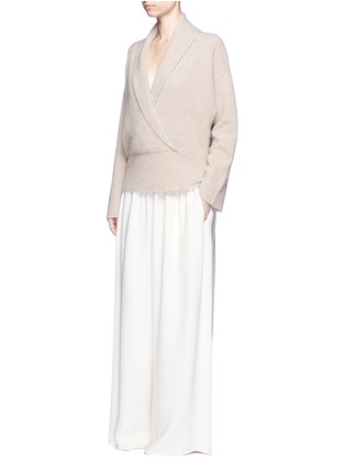 Figure View - Click To Enlarge - THE ROW - 'Paba' silk wide leg pants