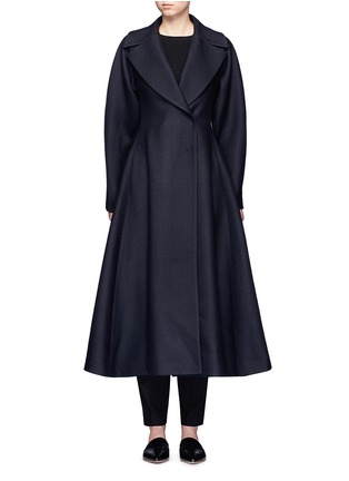 Main View - Click To Enlarge - THE ROW - 'Laug' flare wool blend coat