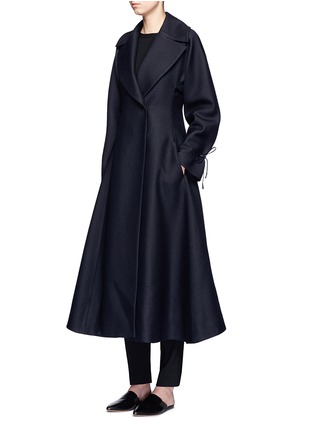 Figure View - Click To Enlarge - THE ROW - 'Laug' flare wool blend coat
