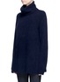Front View - Click To Enlarge - THE ROW - 'Harlow' cashmere-silk blend turtleneck sweater