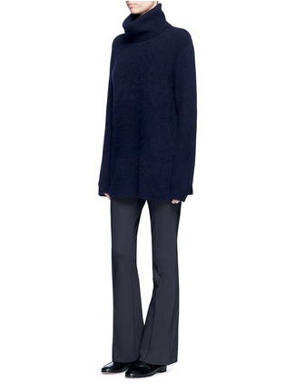 Figure View - Click To Enlarge - THE ROW - 'Harlow' cashmere-silk blend turtleneck sweater