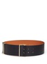 Main View - Click To Enlarge - MAISON BOINET - Leather wide belt
