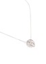 Figure View - Click To Enlarge - LAZARE KAPLAN - Diamond 18k white gold teardrop pendant necklace