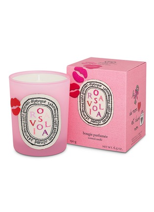 Main View - Click To Enlarge - DIPTYQUE - Rosaviola Candle 190g − Valentine's Day 2016 Limited Edition