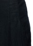 Detail View - Click To Enlarge - HAIDER ACKERMANN - High waist pleat front cropped linen pants