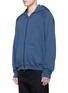 Front View - Click To Enlarge - HAIDER ACKERMANN - Raglan sleeve zip hoodie