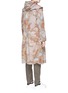 Back View - Click To Enlarge - KOLOR - Camouflage print long coat