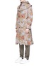 Front View - Click To Enlarge - KOLOR - Camouflage print long coat
