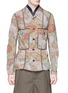 Main View - Click To Enlarge - KOLOR - Camouflage print tape trim jacket