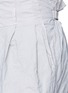 Detail View - Click To Enlarge - KOLOR - Elasticated back crinkle shorts