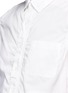 Detail View - Click To Enlarge - KOLOR - Wrinkle cotton poplin shirt