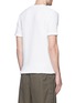 Back View - Click To Enlarge - KOLOR - Contrast pocket horizontal knit T-shirt