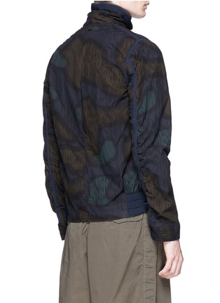 Back View - Click To Enlarge - KOLOR - Camouflage print cotton blouson jacket