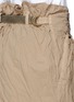 Detail View - Click To Enlarge - KOLOR - Elasticated back crinkle Bermuda shorts