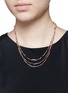 Figure View - Click To Enlarge - EDDIE BORGO - 'Peaked Chain' tier necklace