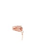 Figure View - Click To Enlarge - EDDIE BORGO - 'Navette' drop charm crystal ring