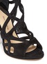 Detail View - Click To Enlarge - PAUL ANDREW - 'Mia' knee high suede gladiator sandals
