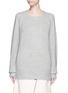 Main View - Click To Enlarge - CHLOÉ - Contrast knit trim cashmere sweater