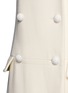 Detail View - Click To Enlarge - CHLOÉ - Two piece shearling gilet double-breasted wool coat