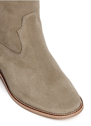 Detail View - Click To Enlarge - ISABEL MARANT ÉTOILE - 'Cleave' suede boots