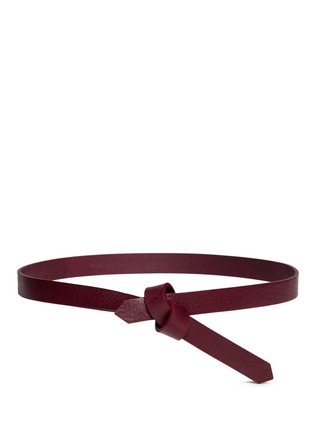 Main View - Click To Enlarge - ISABEL MARANT - 'Laryn' leather loop belt