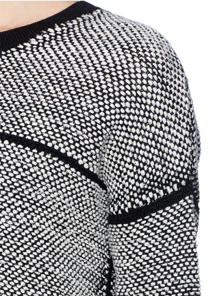 Detail View - Click To Enlarge - VINCE - Textured knit sweater