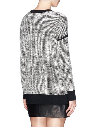 Back View - Click To Enlarge - VINCE - Textured knit sweater
