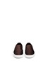 Figure View - Click To Enlarge - LANVIN - Marble embroidery metallic Lurex skate slip-ons