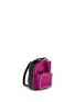 Figure View - Click To Enlarge - VALENTINO GARAVANI - 'Rockstud' mini colourblock leather backpack
