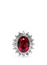 Main View - Click To Enlarge - KENNETH JAY LANE - Ruby crystal ring