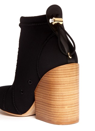 Detail View - Click To Enlarge - CHLOÉ - Neoprene bungee ankle boots