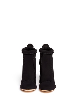 Figure View - Click To Enlarge - CHLOÉ - Neoprene bungee ankle boots
