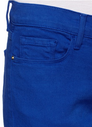 Detail View - Click To Enlarge - FRAME - 'Le Garçon' cropped boyfriend jeans