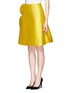 Front View - Click To Enlarge - CHICTOPIA - Scallop silk skirt