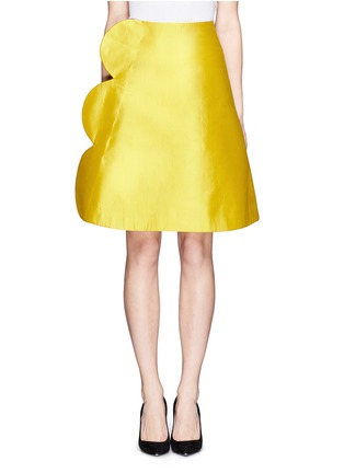 Main View - Click To Enlarge - CHICTOPIA - Scallop silk skirt