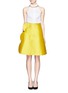 Figure View - Click To Enlarge - CHICTOPIA - Scallop silk skirt