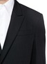 Detail View - Click To Enlarge - GIVENCHY - Satin back panel tuxedo coat