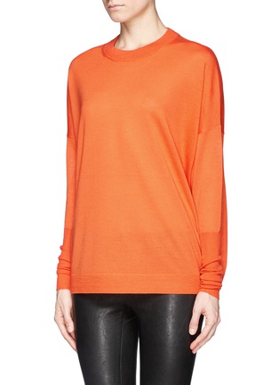 Front View - Click To Enlarge - ACNE STUDIOS - 'Delight O Mer' wool sweater