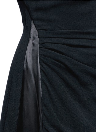Detail View - Click To Enlarge - ACNE STUDIOS - Asymmetric crepe satin dress 