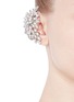 Figure View - Click To Enlarge - MOUNSER - Crystal flower single earcuff