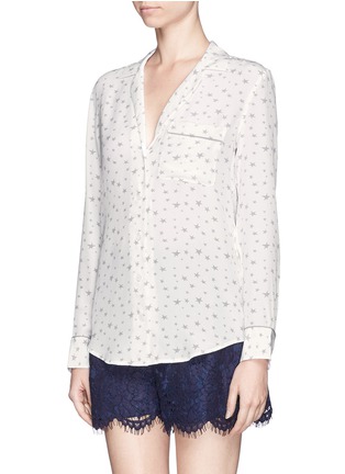 Front View - Click To Enlarge - EQUIPMENT - 'Keira' star print silk shirt 