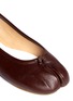 Detail View - Click To Enlarge -  - 'Tabi' leather ballerina flats